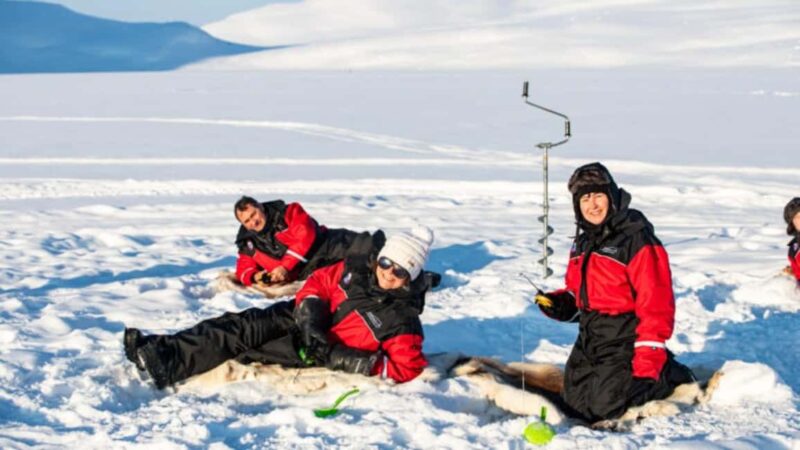 Kilpisjärvi: Ice Fishing Experience with Snowmobile Ride - Experience the Arctic Thrill of Ice Fishing on Lake Kilpisjärvi