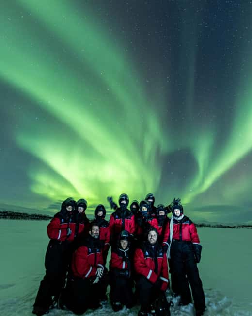 Kilpisjärvi: Northern Lights Snowmobile Tour with Photos - The Journey to the Tundra Lake