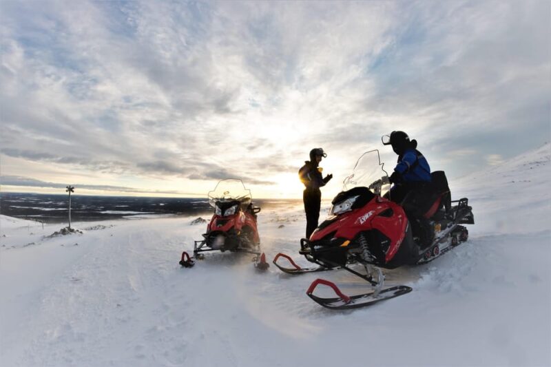 King of Ylläs: Snowmobiling to the Hill - The Snowmobiling Experience and Safety Measures