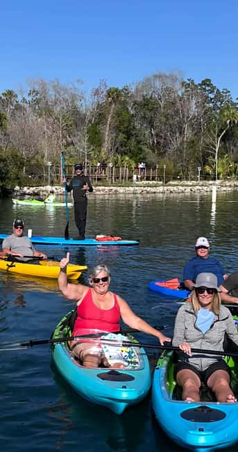 Kings Bay, Crystal River: Gentle Sunrise Manatee Kayak Tour - Easy, Beginner-Friendly Kayaking in Clear Bottoms
