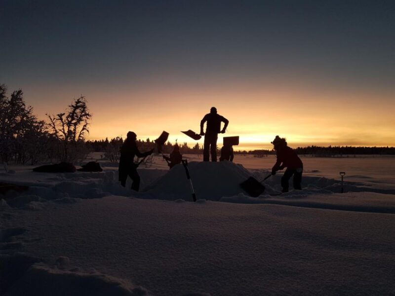 Kiruna: Build your own igloo overnight Tour - Transfer Arrangements and Pickup Details