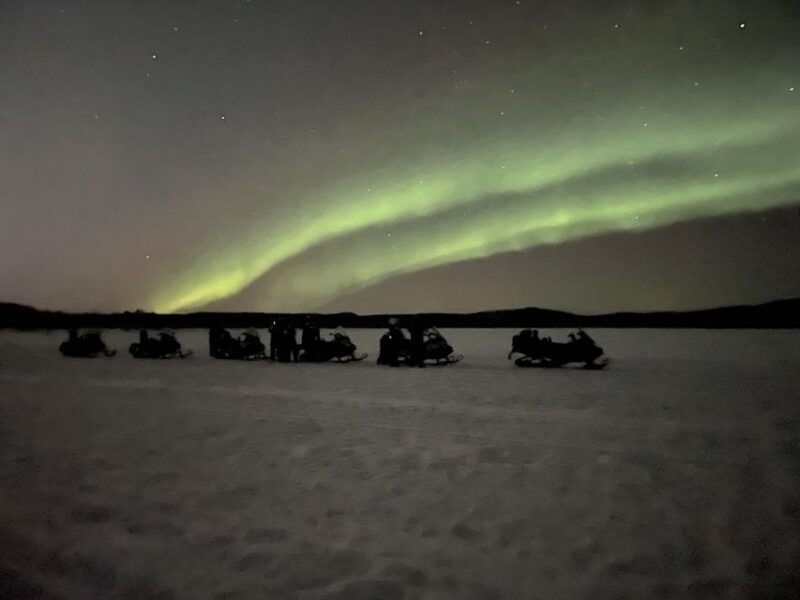 Kiruna: Guided Snowmobile Tour and Northern Lights Hunt - The Cozy Swedish Fika and Refreshments