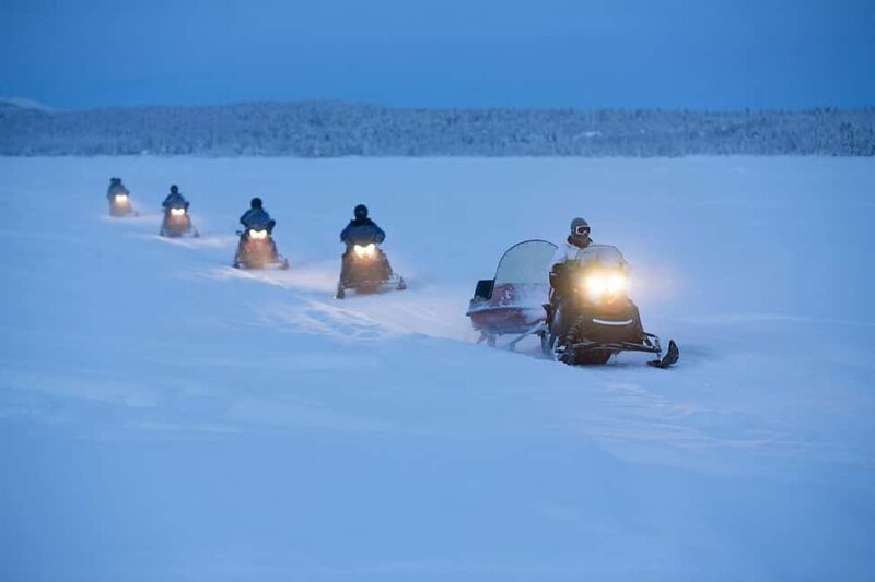 Kiruna: Guided Snowmobile Tour with Lunch - Key Points