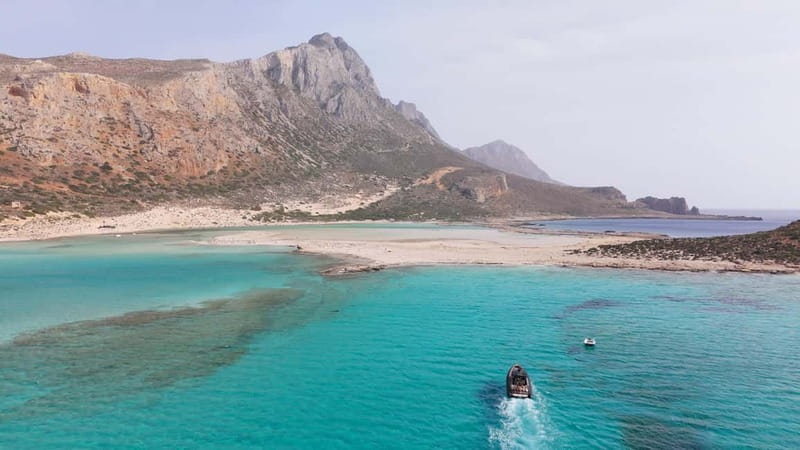 Kissamos: Balos & Gramvousa Speedboat Cruise with Snorkeling - Scenic Passage Along Gramvousa Cape with Stunning Views