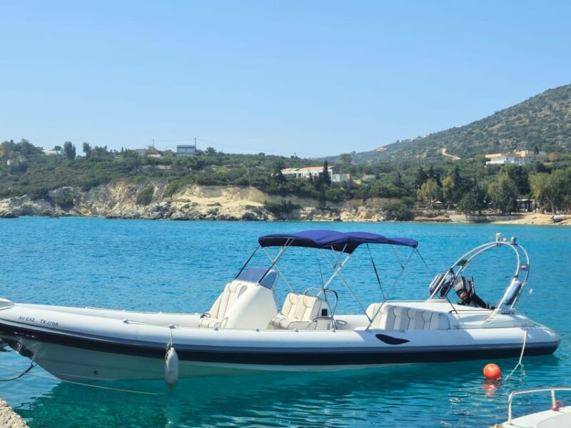 Kissamos: Private RIB Cruise to Balos Lagoon & Gramvousa - Refreshments and Beers on Board