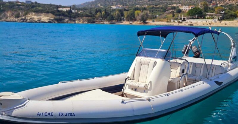 Kissamos: Private RIB Cruise to Balos Lagoon & Gramvousa - The Experience with Chania Balos Cruises