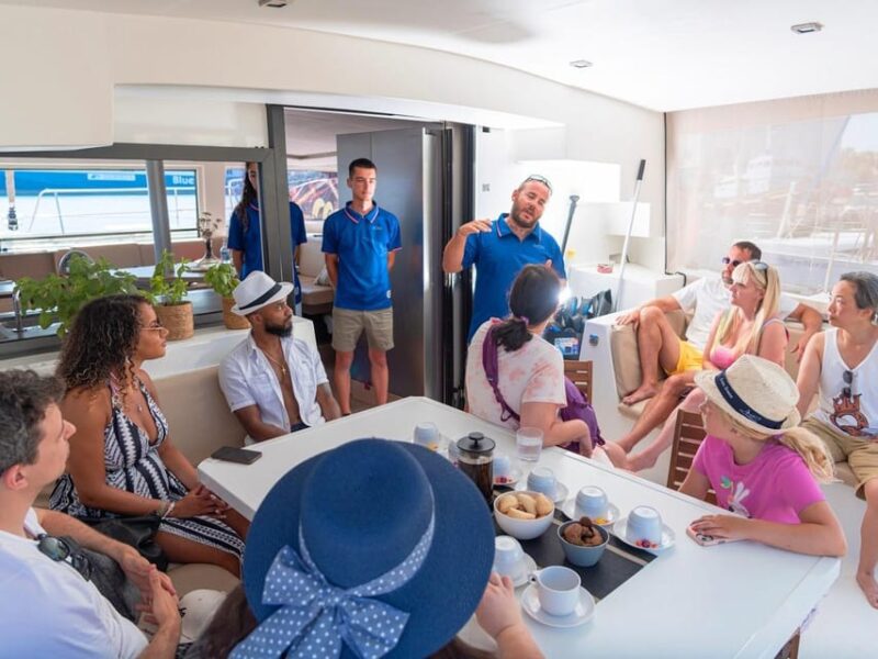 Kissamos: Private Sunset Catamaran Cruise with Snacks - Witnessing a Breathtaking Sunset over the Sea