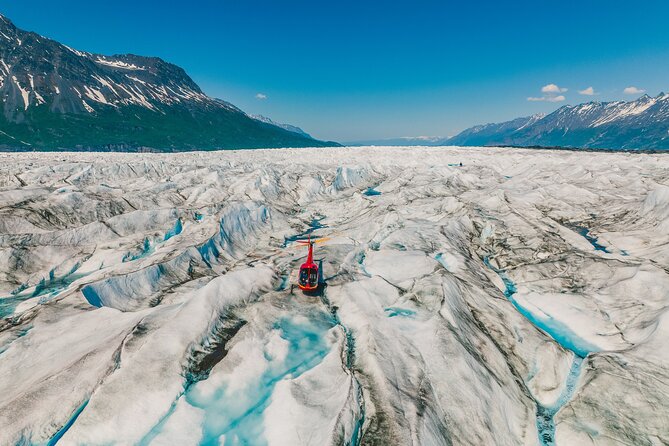 Knik Glacier Helicopter Flight-90 Mins-1 Landing-Anchorage Area - Key Points