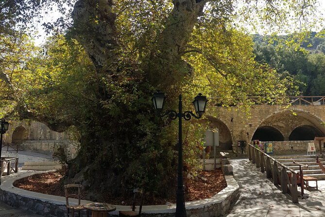 Knossos & lasithi plateau villages,Zeus's land,&olive oil factory - A Short Stop at Aposelemi Canyon and Monastery