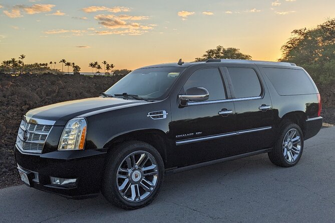 KOA to Waikoloa Resorts Luxury Private Round Trip Transfer - Key Points