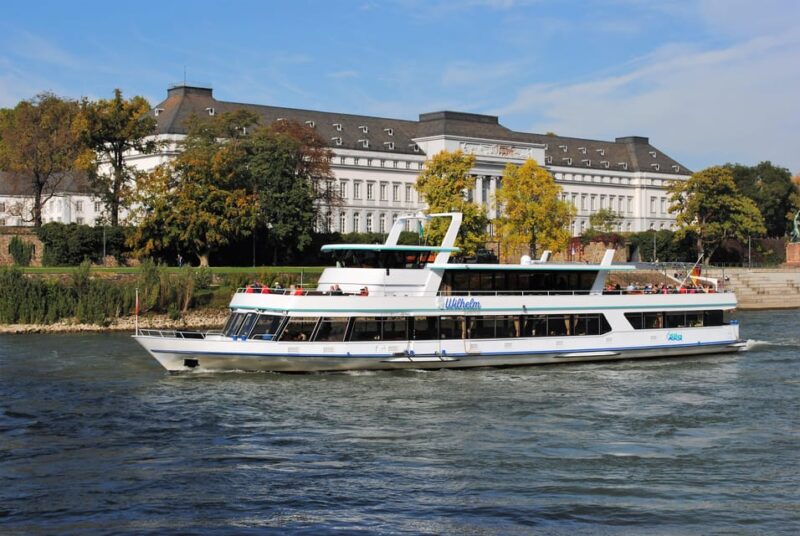 Koblenz: Rhine Valley Castles and Palaces Boat Tour - Visiting Marksburg Castle in Braubach