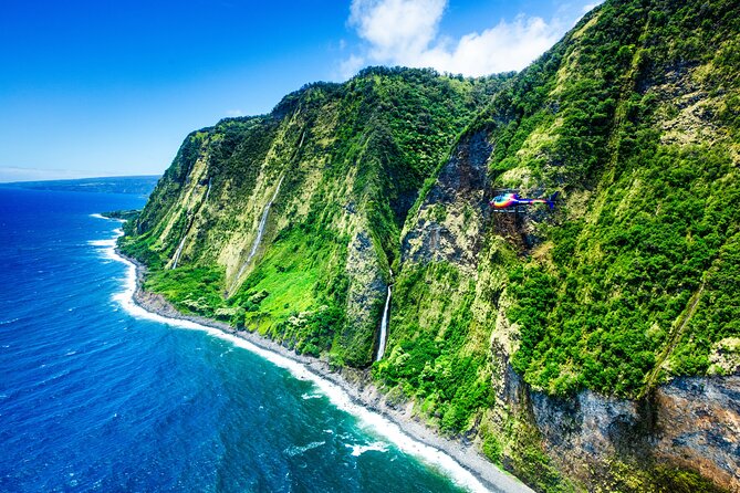 Kohala Coast Volcano Waterfalls-90 Min Heli Tour-Doors Off or On - Kaplehu Crater and Hualalai Volcano: Geological Wonders