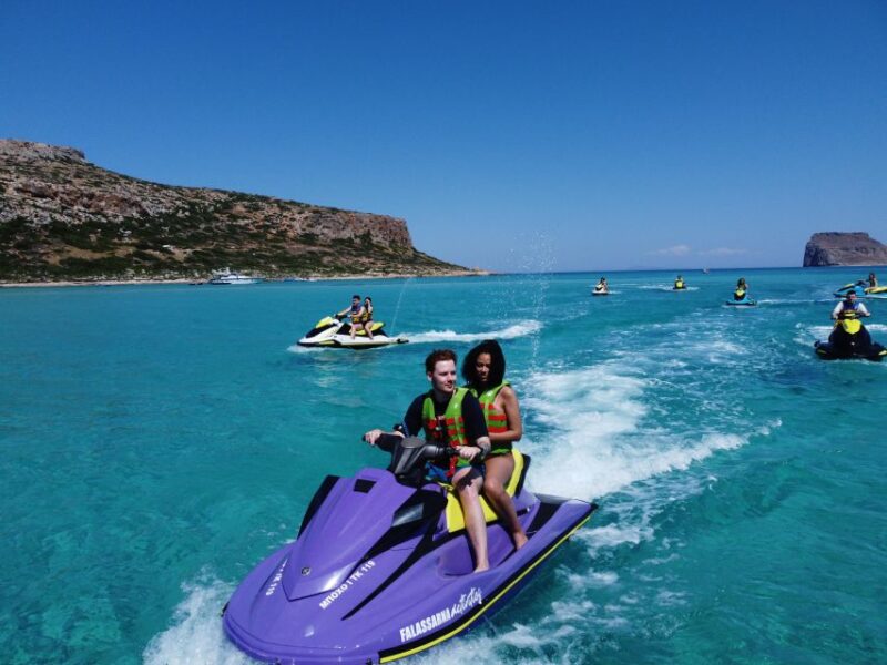 Kolymvari - Afrata & Menies Jet Ski Safari - Visiting Chironisia Island: A 45-Minute Break