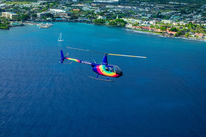 Kona Coastal Sights Unseen - 45Min Helicopter Tour - Doors Off/On - Visiting Kaupulehu Crater and Hualalai Volcano