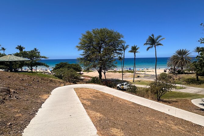 Kona Cruise Ship Excursion Hapuna Beach Day, Petroglyphs & NHS - Photo Opportunity at Kiholo Bay Overlook