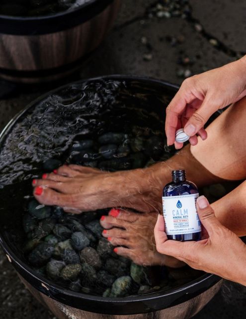 Kona Salt Farm: Deep Ocean Cold Water Mineral Foot Soak - What to Expect During Your 20-Minute Foot Soak