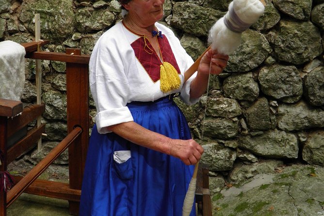 Konavle Valley Wine Tour from Dubrovnik with Train Ride and Wine Tasting - The Wool-Making Demonstration at Ljuta