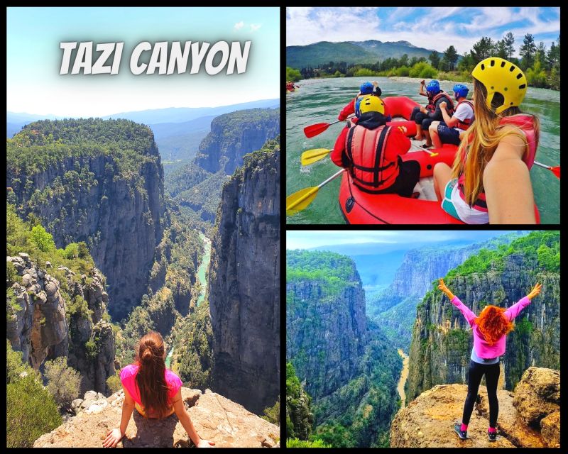 Köprülü Canyon Nationel Park Rafting & Taz Canyon Mix Tour - Key Points