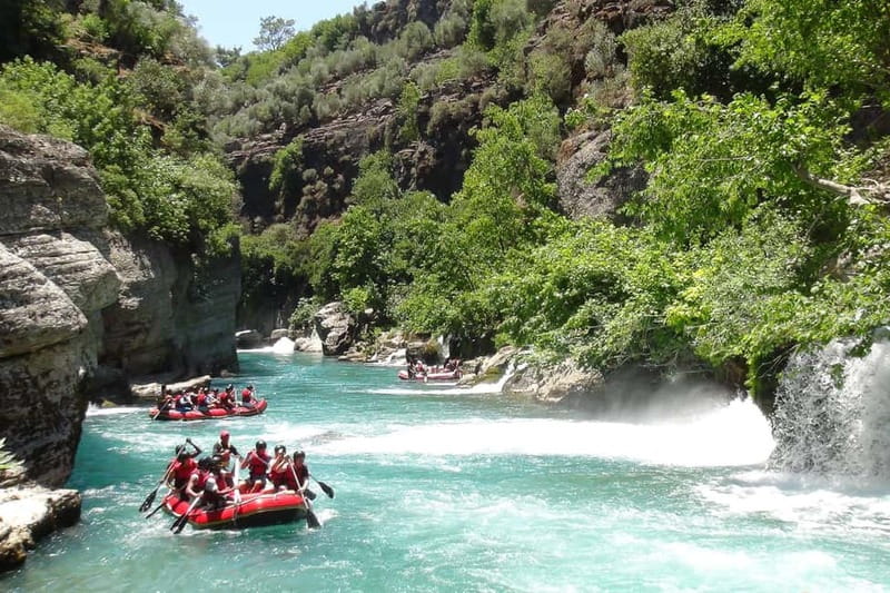 Koprulu Canyon Rafting and Canyoning incl. Lunch w/Transfer - Starting Point and Hotel Transfers in Antalya and Surroundings