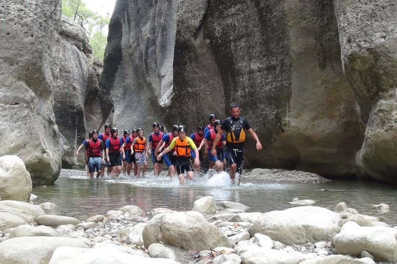 Koprulu Canyon Rafting and Canyoning incl. Lunch w/Transfer - Canyoning: Warm-Water Gorge Adventures