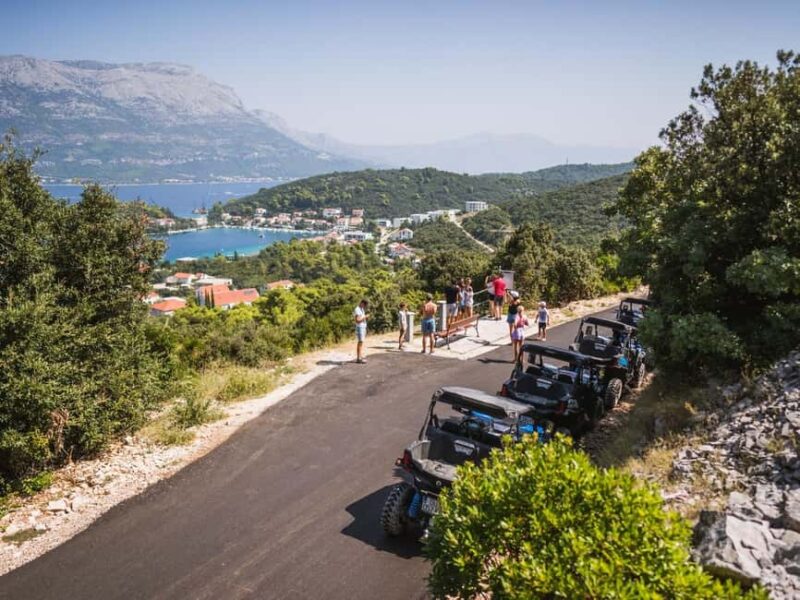 Korcula Buggy Safari With Wine Tasting - Engaging Stop at the Korcula Town Viewpoint