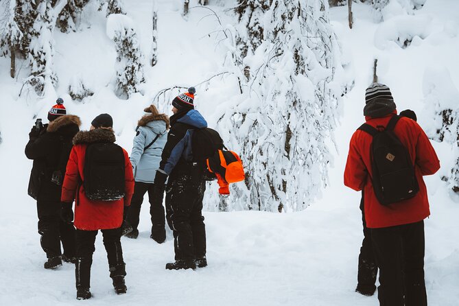Korouoma Canyon Frozen Waterfalls - Lunch and Relaxation by the Open Fire