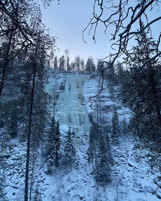 Korouoma Frozen Waterfalls Guided Hike - Key Points