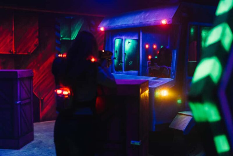 Kortrijk: Ultimate Laser Tag Experience  3 Games + Drink - Flexible Booking and Cancellation Policies