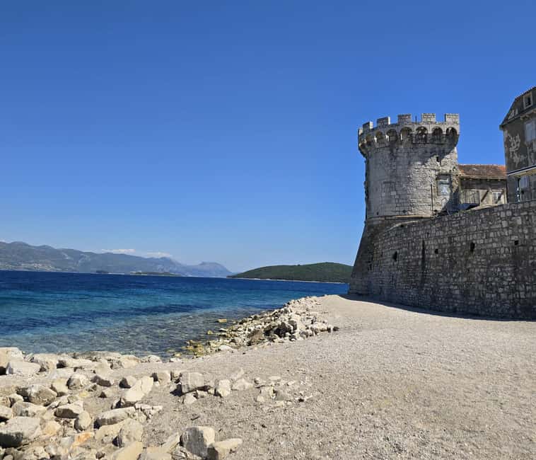 Korula: Day Trip from Baka Voda with Wine Tasting - Logistics and Group Size: Comfortable and Intimate