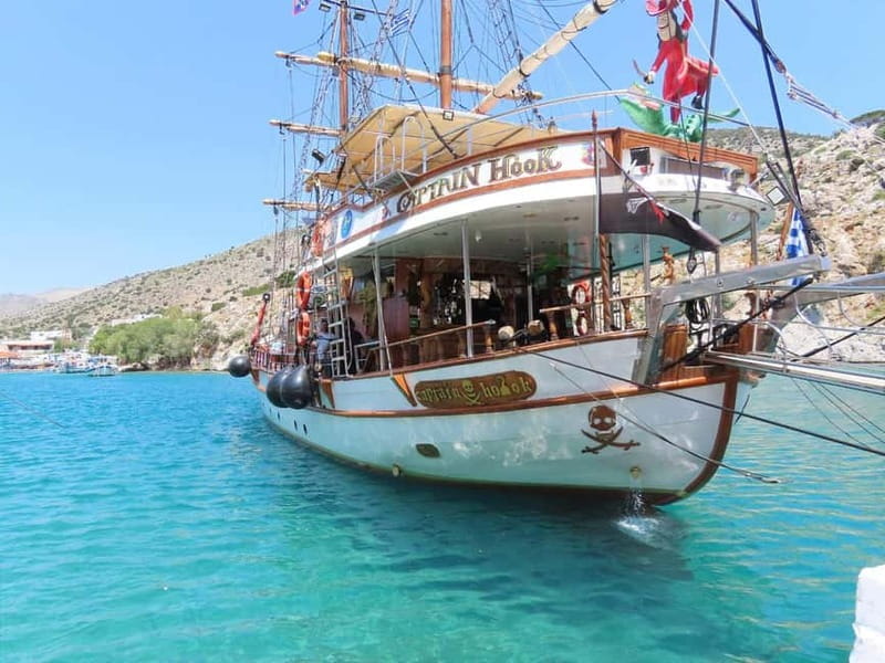 Kos : 3-Island Wooden Ship Cruise w/ Lunch on Captain Hook - Discover the 3-Island Wooden Ship Cruise with Lunch on Captain Hook from Kos