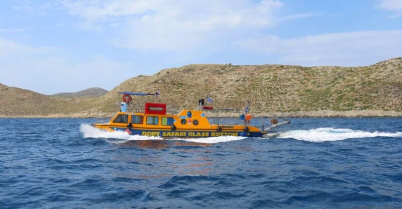 Kos Town: Glass-Bottom Boat Cruise with Swimming Stops - Pserimos Island: The Perfect Spot for a Swim