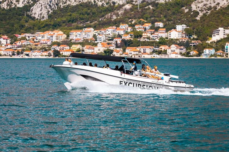Kotor: Best Views of Kotor with Private Speedboat Tour - The Speedboat and Onboard Comfort
