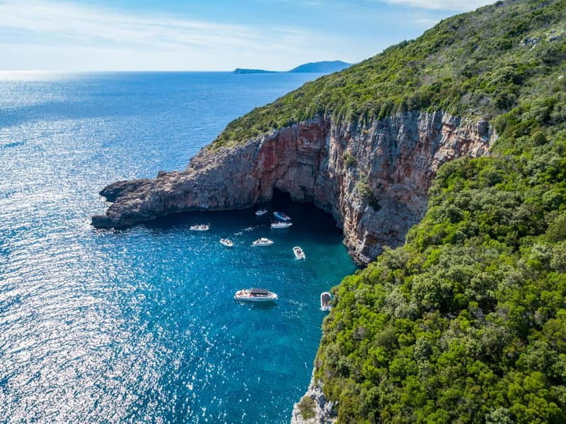 Kotor: Blue Cave and Our Lady of the Rocks Group Boat Tour - Return Journey: Submarine Tunnels and Final Views