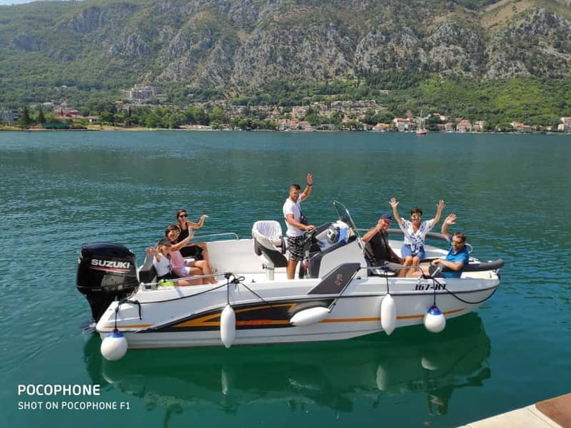 Kotor: Blue Cave with Kotor Bay Island and Submarine Tunnels - Explore Montenegro’s Crystal Blue Waters on a 3-Hour Speedboat Tour