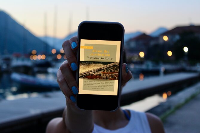 Kotor Personal Digital Cultural Guide - Key Points