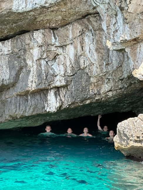 Kotor: Private Blue Cave & Bay of Kotor Boat Tour w/ Drink - The Yugoslavian Submarine Tunnel and Mamula Fortress