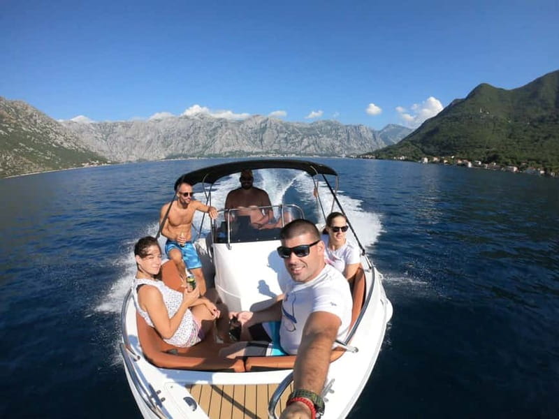 Kotor: Speedboat Tour to Blue Cave and Our Lady of the Rocks - Scenic Sailing Past Fishermen Villages and Mamula Island