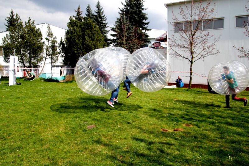 Krakow: 1-hour Bubble Football Game - Exciting 1-Hour Bubble Football Game in Krakow for $51