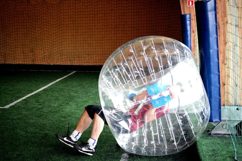 Krakow: 1-hour Bubble Football Game - Safety and Equipment Details