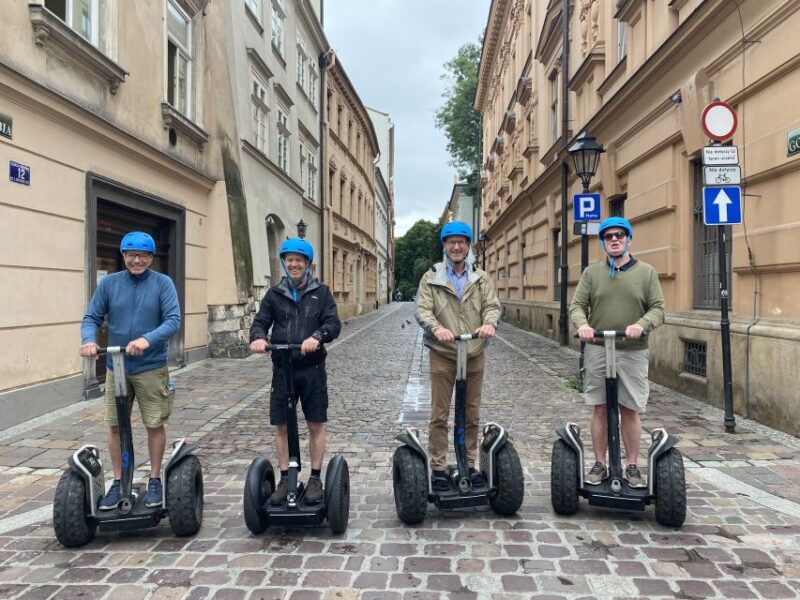 Krakow: 2h Kazimierz (Jewish Quarter) Segway Tour - The Home of Helena Rubinstein and Other Notable Sites