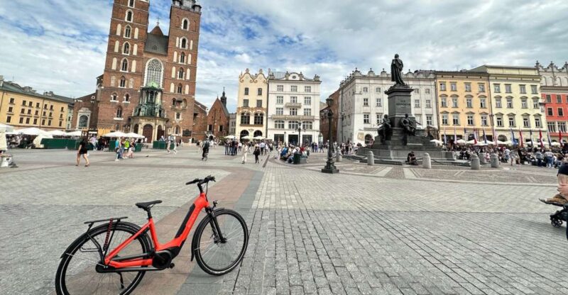 Krakow: 3-Hour Small Group Tour on E-Bike - Practical Details: Pacing, Accessibility, and Group Size
