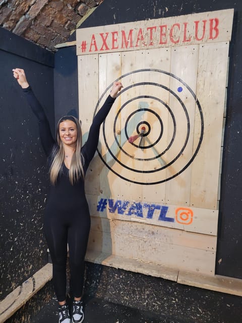 Krakow Axe Mate Club: Axe throwing, Tomahawks. WATL venue! - Key Points