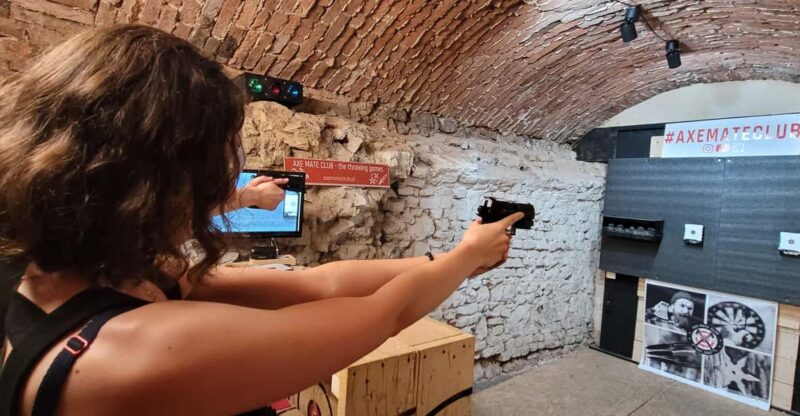 Krakow: Axe Mate Club Shooting Range Entry Ticket - Key Points