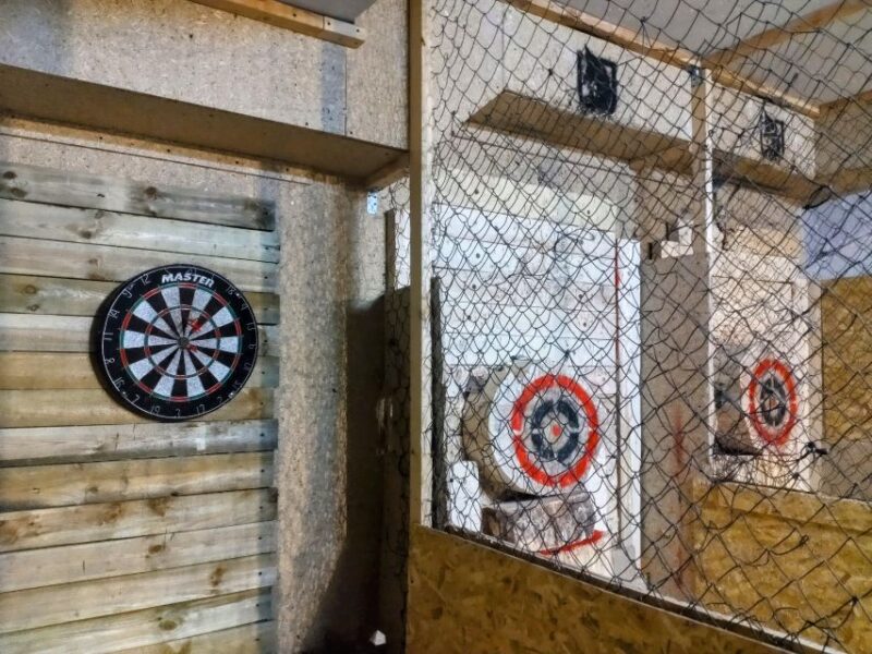 Krakow: Axe Throwing Fun - Logistics and Group Sizes for the Axe Throwing Session