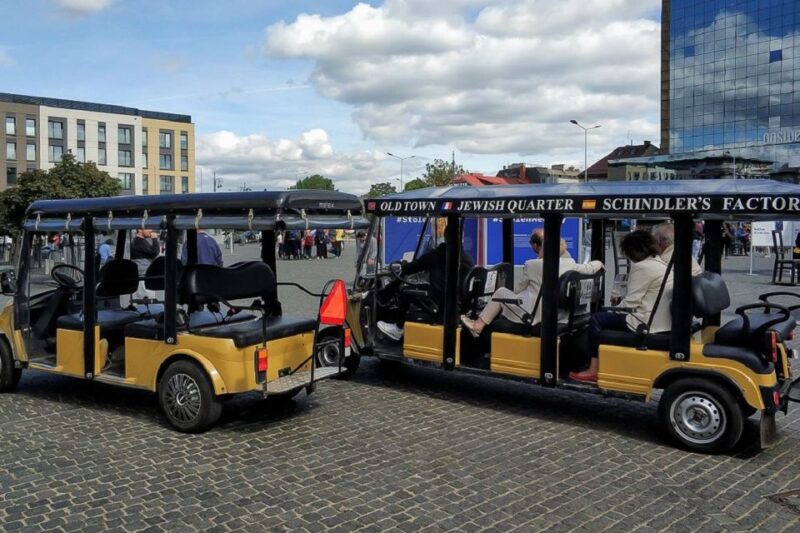 Krakow: City Golf Cart Tour and Schindler's Factory Museum - Discover the Charm of Kazimierz District in an Electric Cart