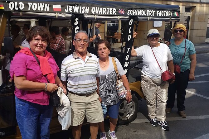 Krakow: City Sightseeing Tour Eco Electric Buggy Golf Cart - The Oskar Schindler Factory and the Ghetto Wall