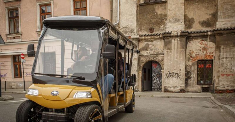 Krakow: City Sightseeing Tour Eco Electric Buggy Golf Cart - Discovering the Ghetto and Memorials