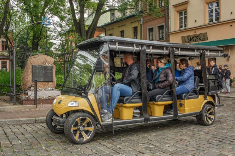 Krakow: City Sightseeing Tour Eco Electric Buggy Golf Cart - The Comfort and Convenience of the Electric Vehicle