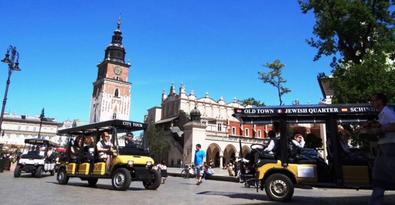 Krakow: City Tour by Electric Golf Cart - Key Points