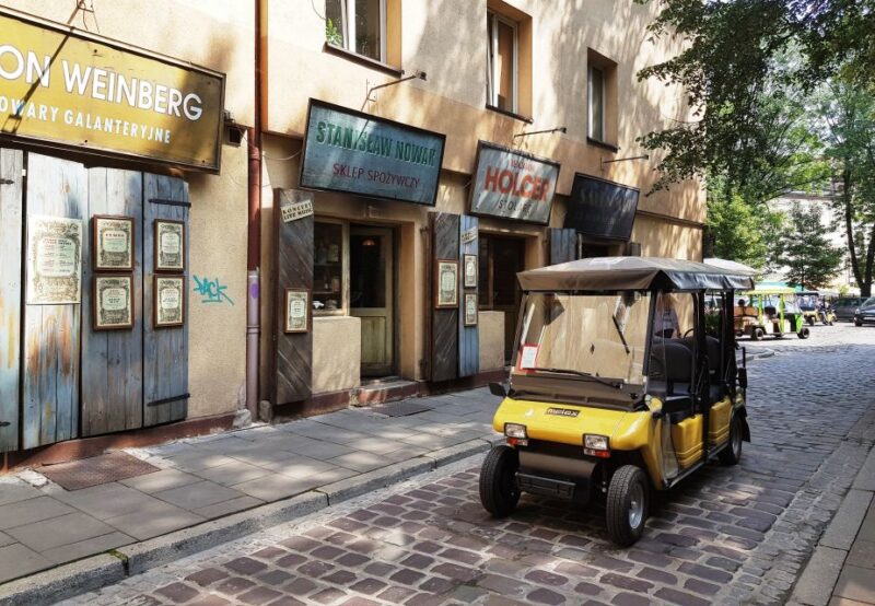 Krakow: City Tour by Electric Golf Cart - Exploring the Vibrant Jewish Quarter of Kazimierz